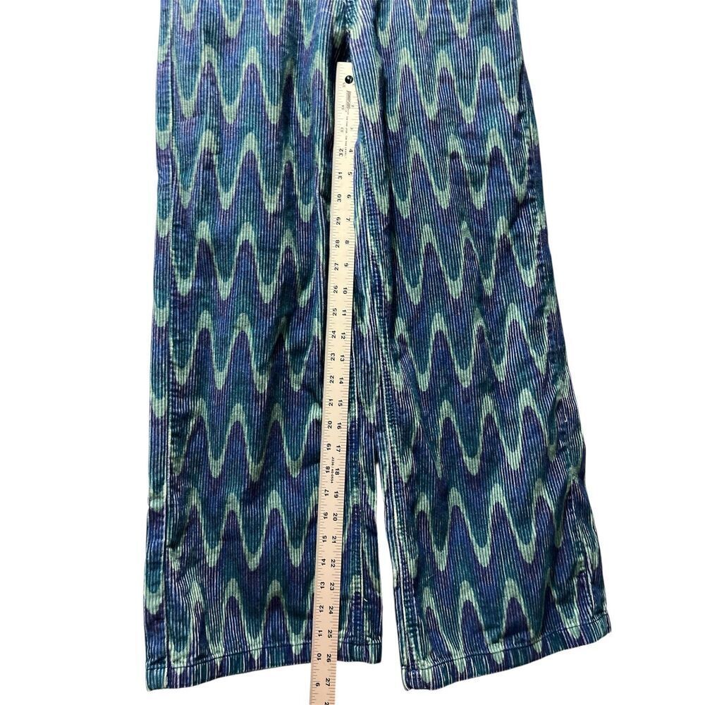 BDG Urban Outfitters High And Wide Corduroy Pants Size 26 Blue Wave Women's - Picture 8 of 10